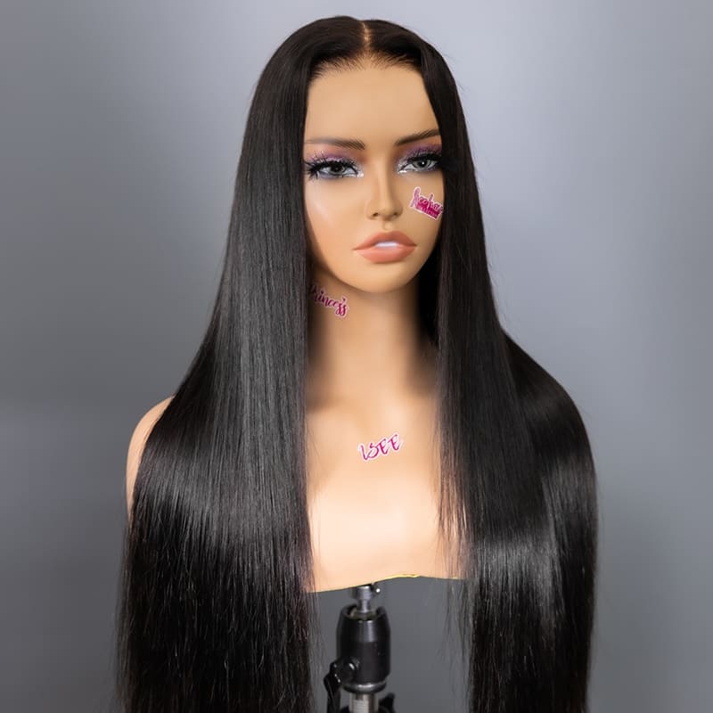 TODAYWIG Wear Go V5 | Tiny Knots Pre Bleached Upgraded Straight Glueless HD Lace Wig